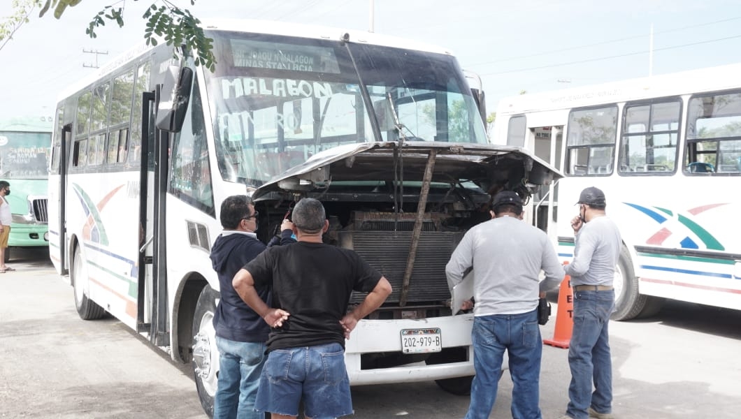 A supervisión transporte público de Campeche