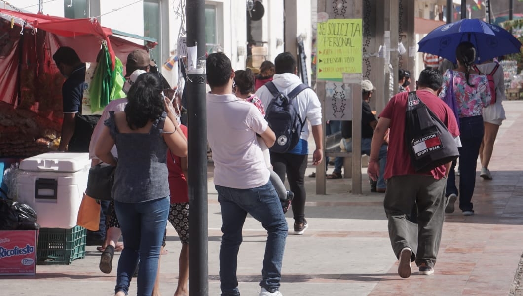 Semáforo amarillo en Campeche: Comercios y restaurantes los más afectados