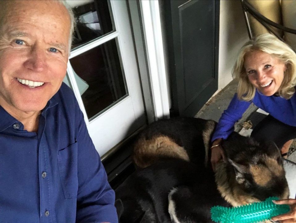 Major y Champ, los perros que habitan la Casa Blanca con Joe Biden