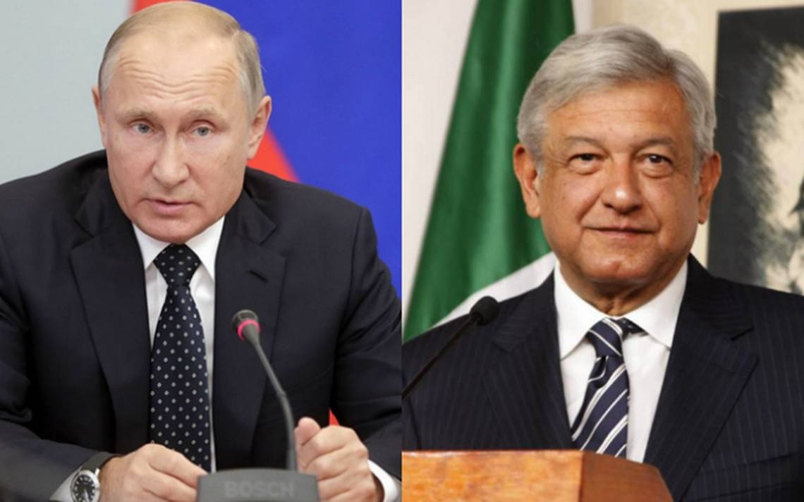 Este lunes, los presidentes de México y Rusia tendrán una conversación telefónica