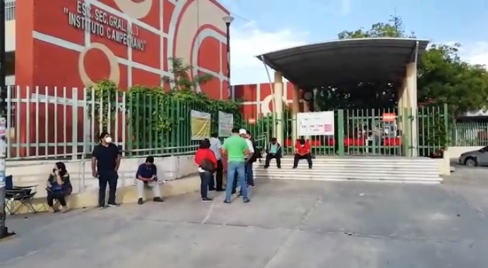 Maestros de bachillerato y licenciatura reciben hoy vacuna anticovid en Campeche: VIDEO