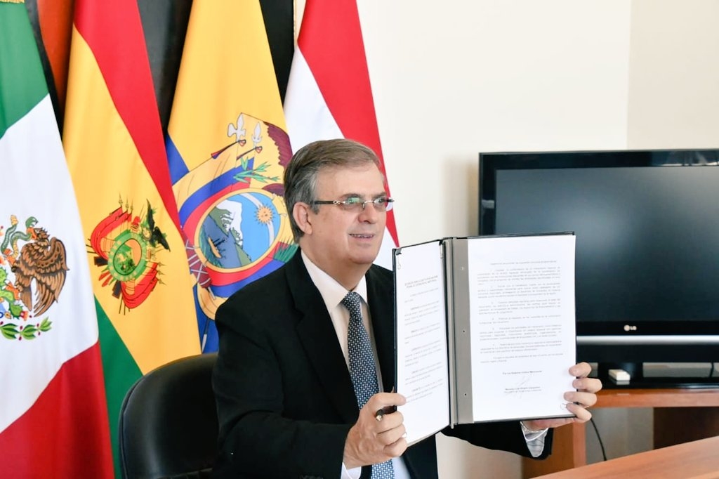 Marcelo Ebrard se realiza prueba anticovid tras positivo de López Obrador