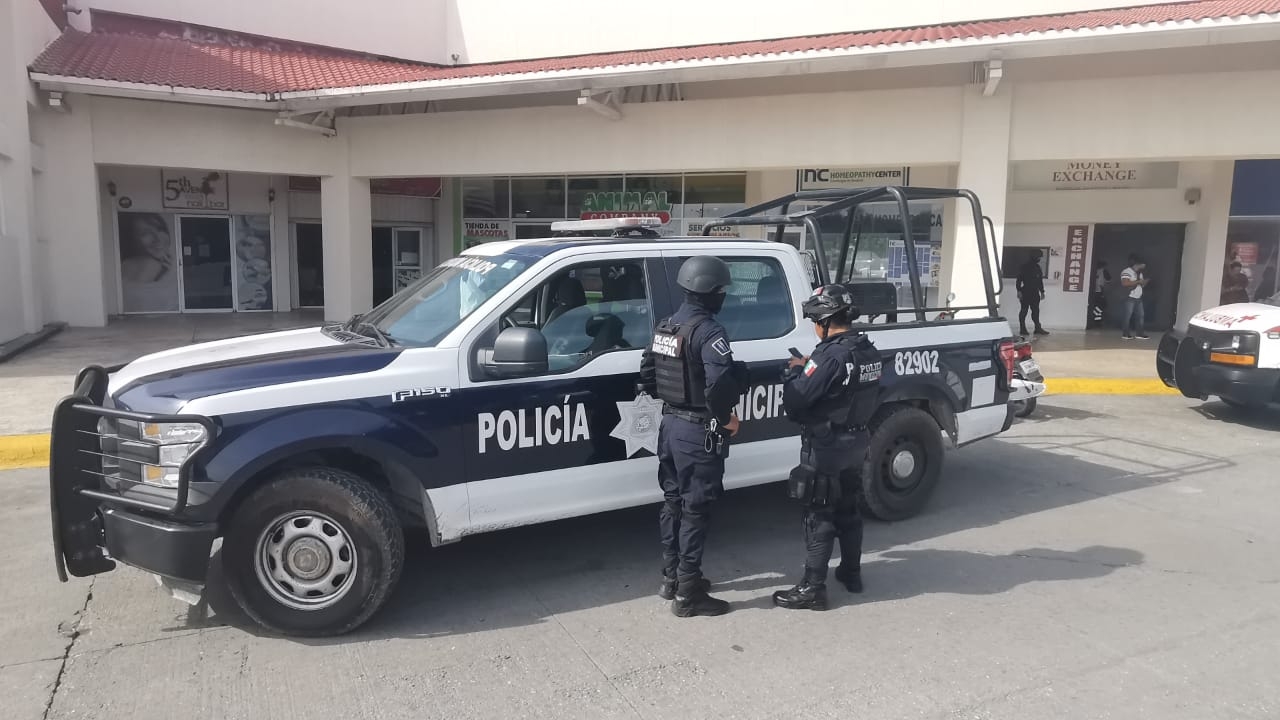 Se registra intento de asalto a casa de cambio en Playa del Carmen