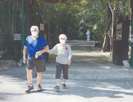 Ambos “pulmones” urbanos, se mantienen en perfectas condiciones a pesar de la poca afluencia