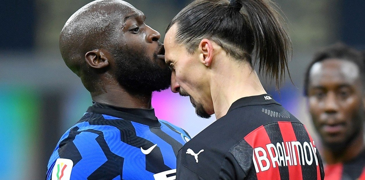 Zlatan y Lukaku llegan casi a los golpes, nadie los separa