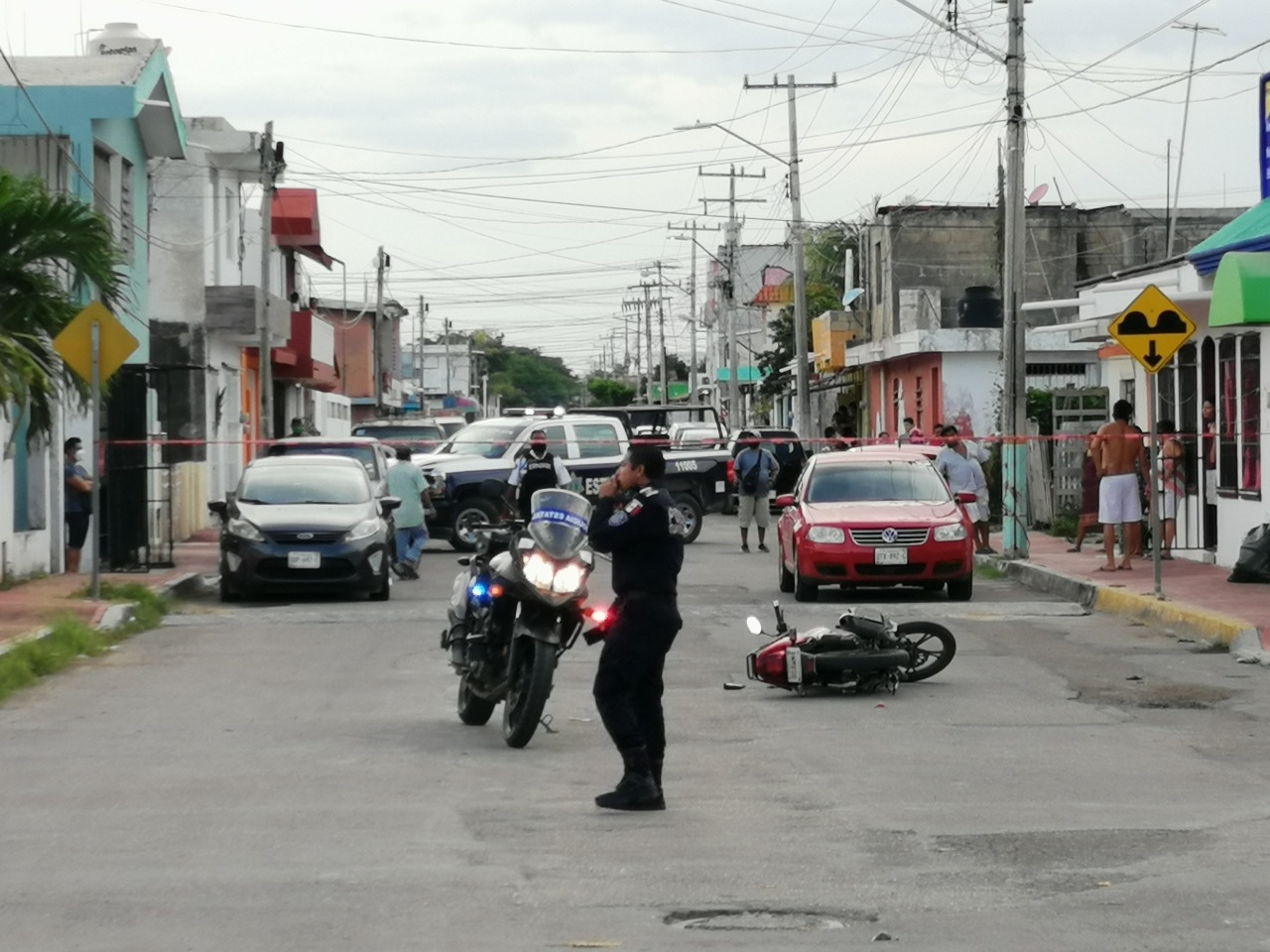 Los hechos fueron reportados alrededor de las 12:00 horas