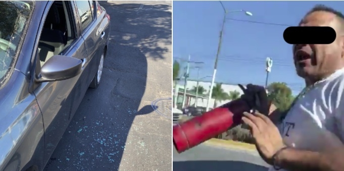 Chofer agrede a hombre que le pidió no tirar basura en Jalisco: VIDEO