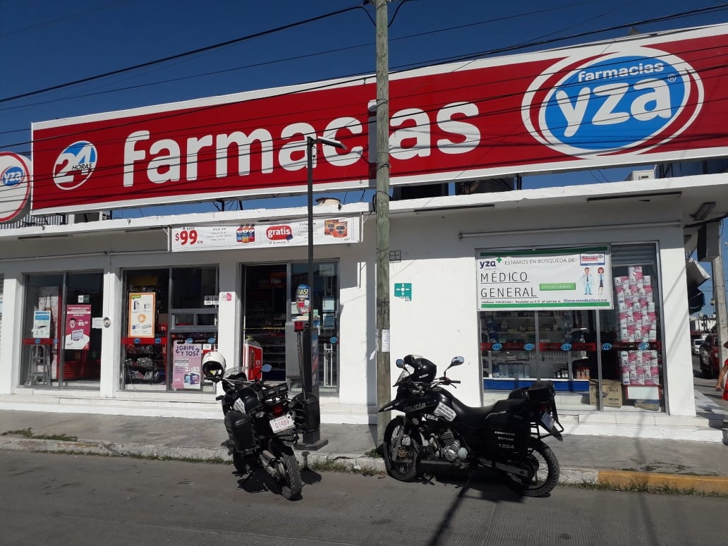 Robo de farmacia causa crisis nerviosa a empleados en Ciudad del Carmen