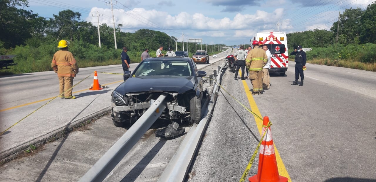 Mujer pierde la vida en trágico accidente automovilístico en Tulum