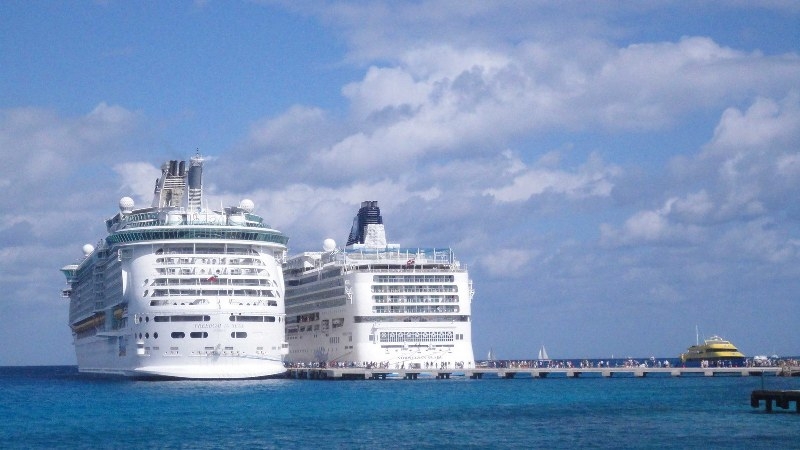 Los cruceros son una fuente de ingresos para Mahahual