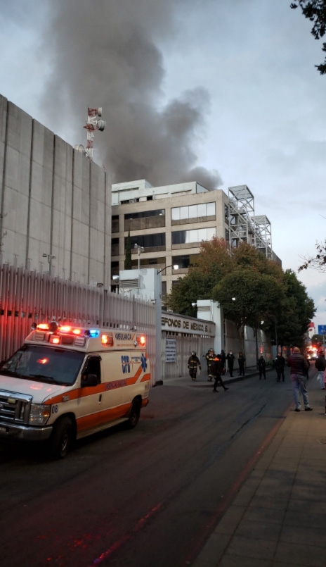 Captan momento del incendio en el Centro de Control del Metro en CDMX: VIDEO