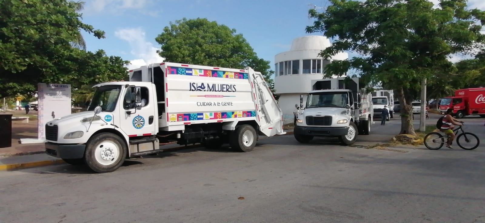 Trasladan más de 250 toneladas de basura al relleno sanitario de Isla Mujeres