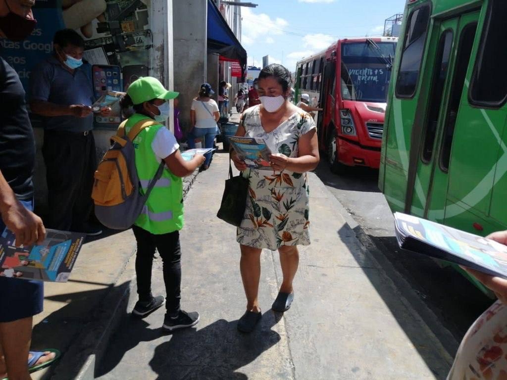 Los inspectores serán fácil de identificar, pues portaran chalecos verdes y entregarán volantes que orienten a la población