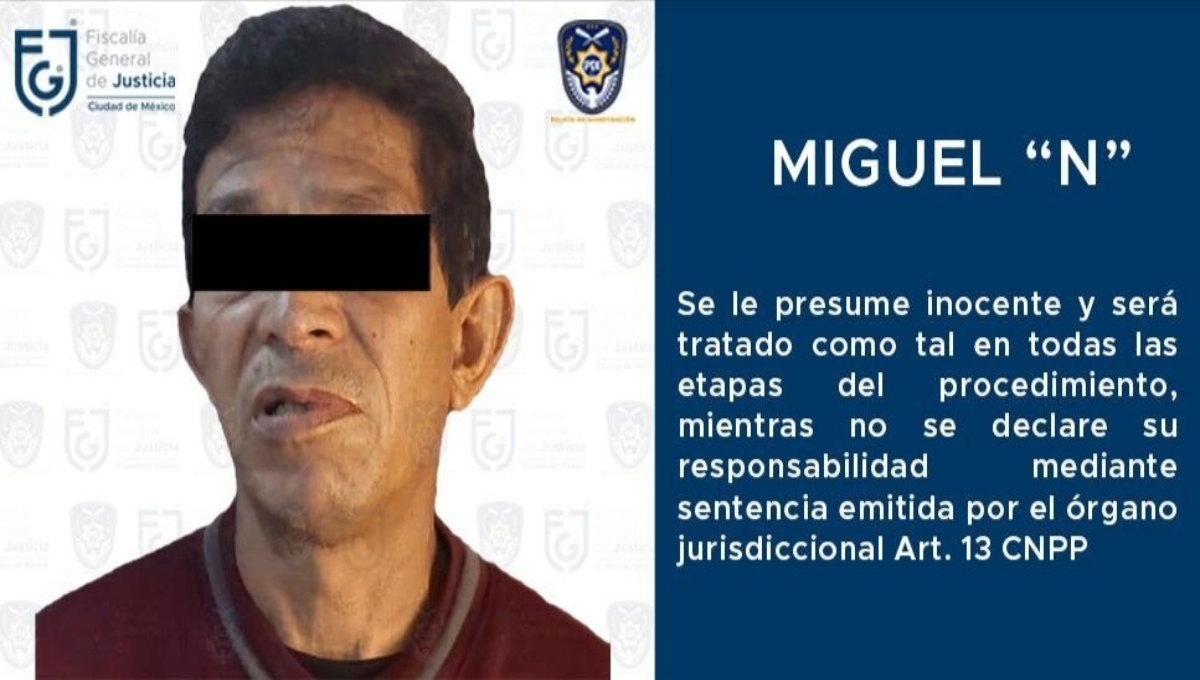 Detienen al violador serial de mujeres de la CDMX, relacionado con al menos 27 agresiones sexuales