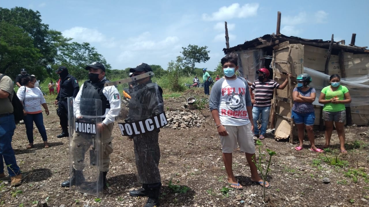 Ejidatarios e invasores se enfrentan por tierras de la colonia Ejidal en Tizimín