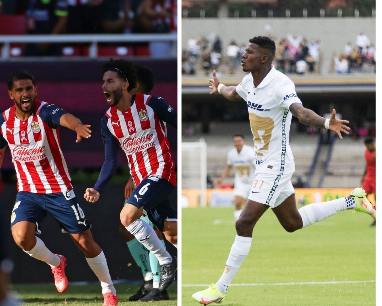 Pumas y Chivas cierran la Jornada 13 con victoria en el Apertura 2021