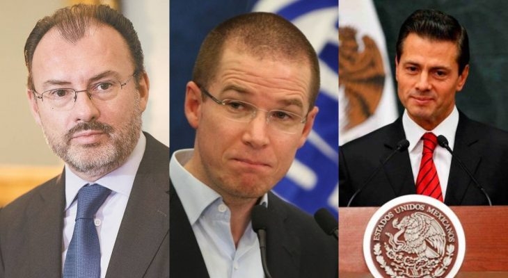 FGR busca acusar a Peña Nieto, Anaya y Videgaray por delincuencia organizada