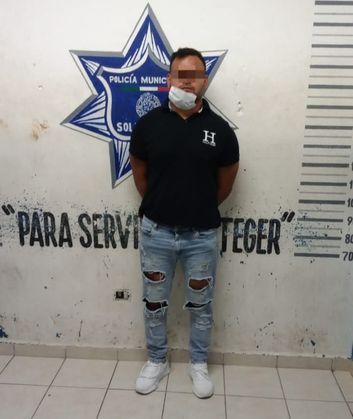 Gary 'N' fue detenido por violencia física en contra de su pareja sentimental en Playa del Carmen