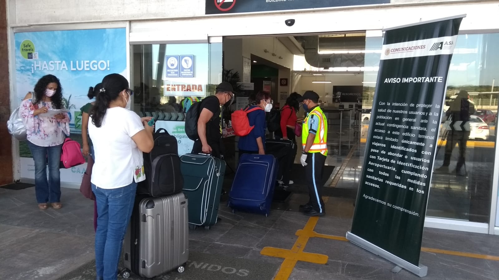 Trabajadores destacan que los pocos casos se debe a los filtros de seguridad que se han puesto en marcha