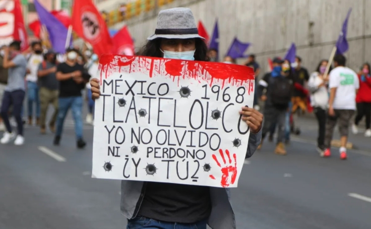 2 de octubre: Así se vivió la marcha por el 53 aniversario de la matanza de Tlatelolco: FOTOS