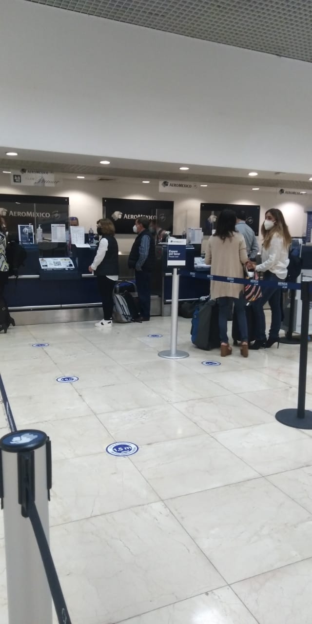 Aeroméxico pierde el 35% de pasajeros tras cancelaciones en Mérida