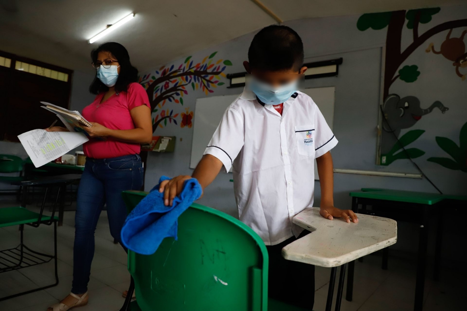 Los aforos dentro de las aulas no han cambiado con el Semáforo Verde en el norte de Quintana Roo: se mantendrán en el 30%