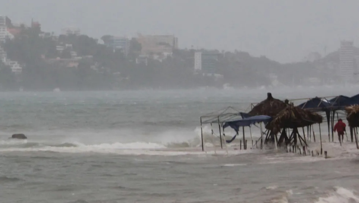 Se forma tormenta tropical ‘Rick’ frente a las costas de Guerrero en el Pacífico mexicano