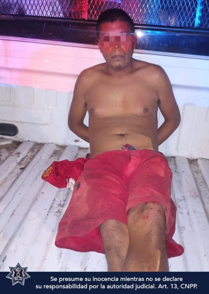 Riña deja a un hombre degollado en Playa del Carmen; detienen al responsable