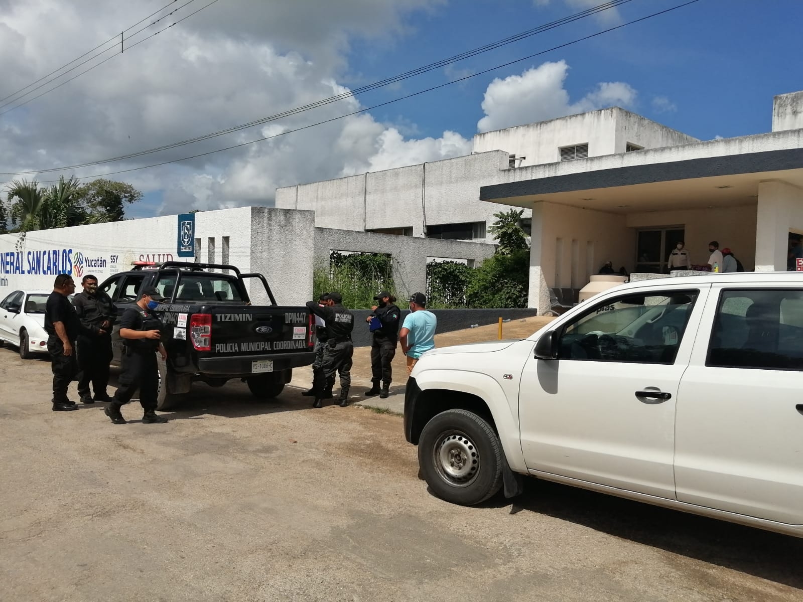 El menor fue enviado al hospital San Carlos en Tizimín