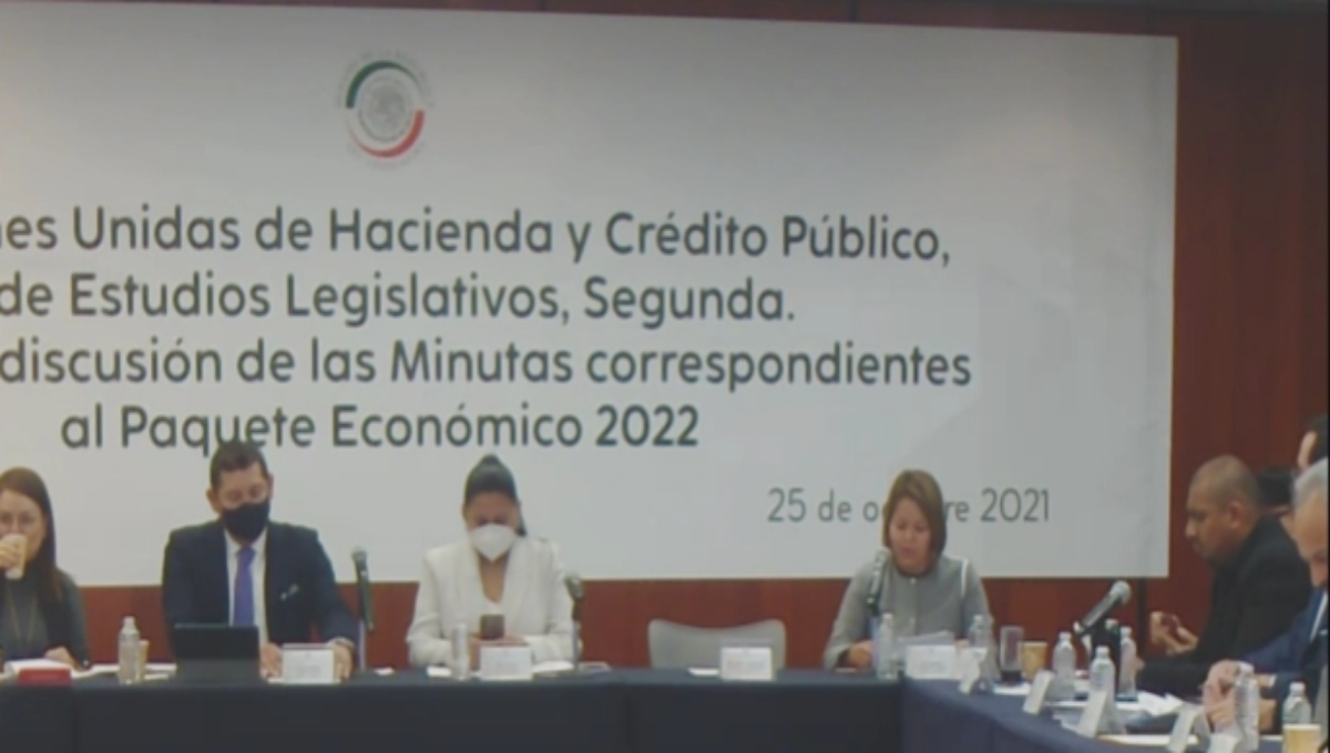 Aprueban en comisiones del Senado Paquete Económico 2022