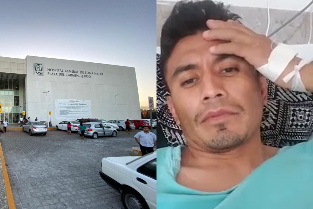 El agente policiaco indicó por un video que el IMSS No.18 lo mantenía con medicinas, y sin datos sobre su estado de salud