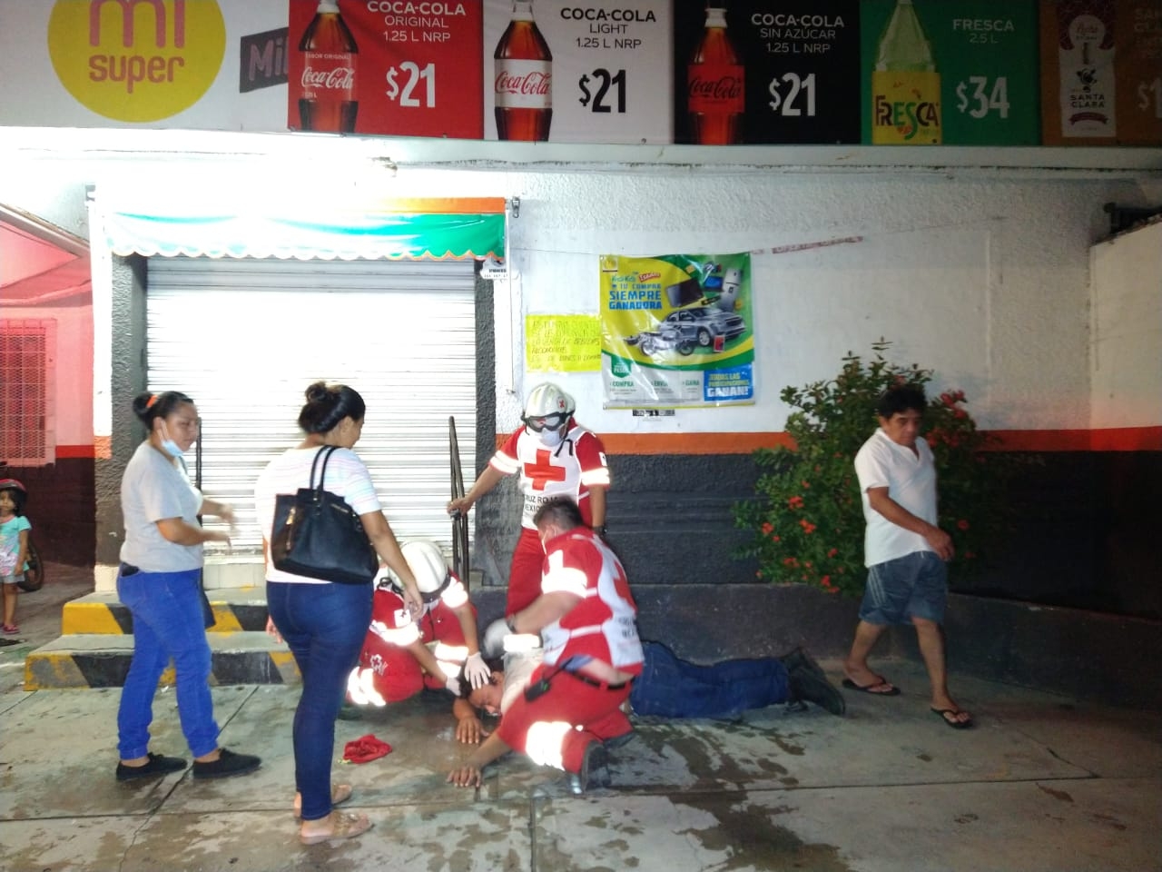 Hombre se pelea con su jefe en Ciudad del Carmen y termina con lesiones en el rostro