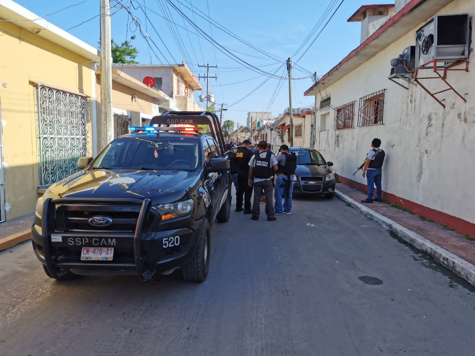 El funcionario visitó la segunda ciudad más grande de Campeche, la cual últimamente la inseguridad se agudizado