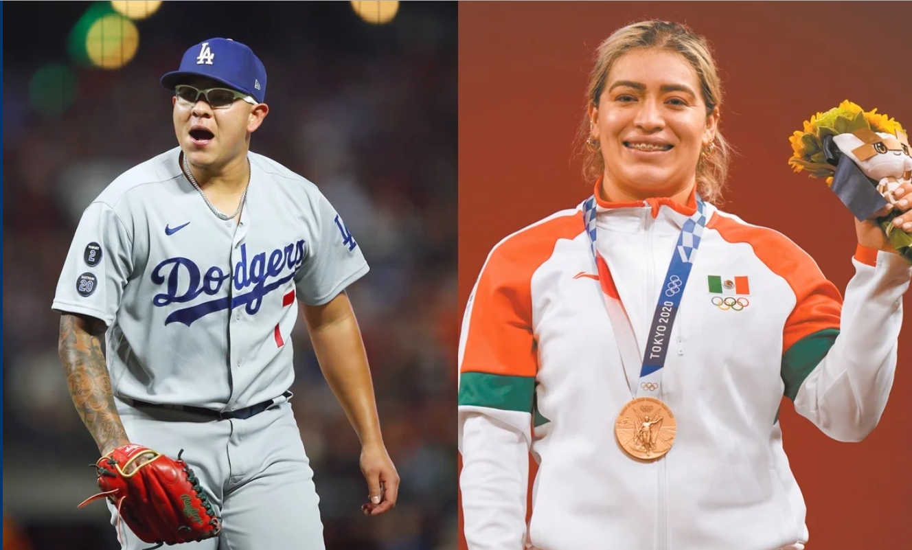 La CONADE reconoció a los atletas más destacados del año y en esta edición eligieron la carrera del lanzador de los Dodgers y de la medallista olímpica de Tokio 2020