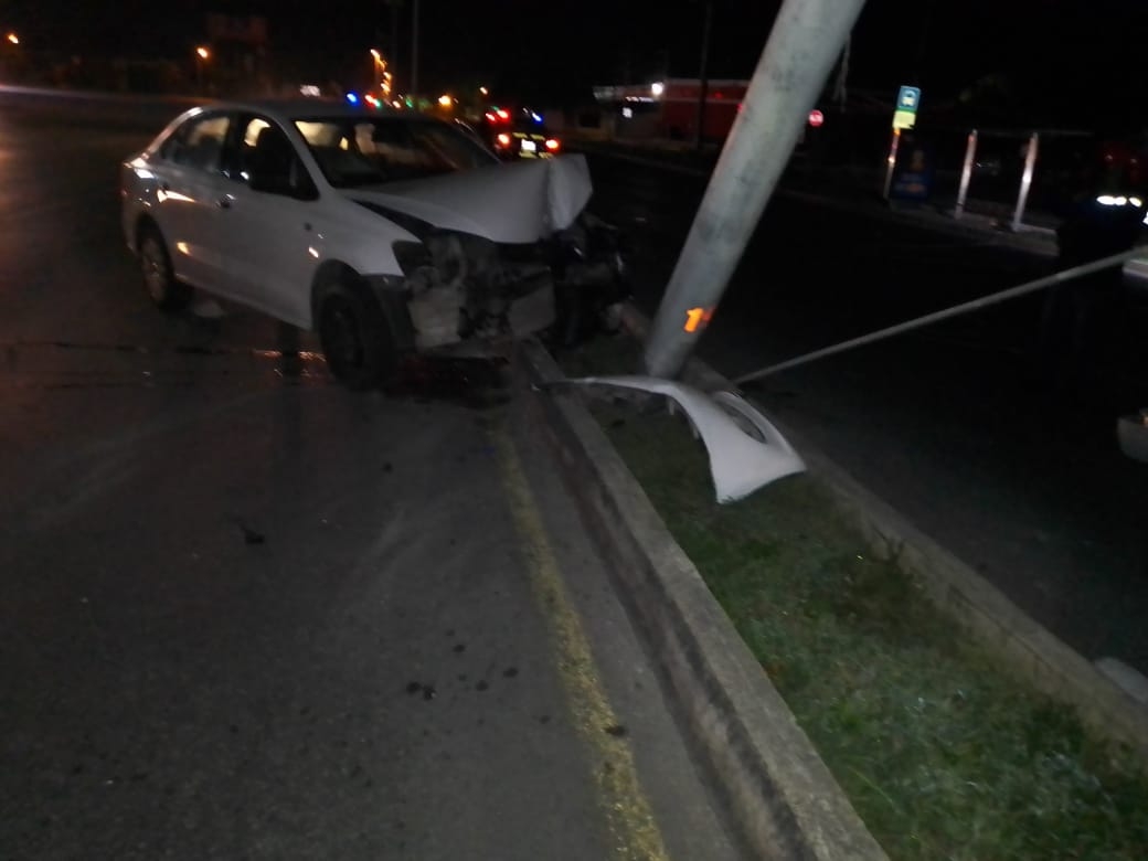 Automovilista se dio a la fuga tras chocar en Ciudad Caucel