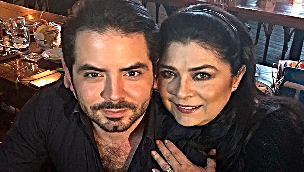 Victoria Ruffo presume su primera fotografía al lado de su ‘nieto’, hijo de José Eduardo