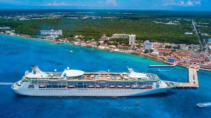 Es la primera semana en la que el Puerto de la Gran Costa Maya, arriban seis embarcaciones