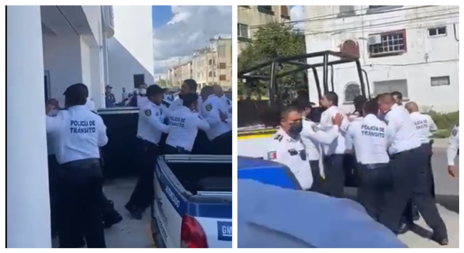 Suspenden a policías de Cancún tras presunto abuso de autoridad captado en video