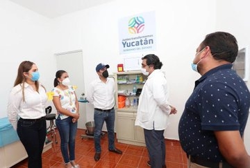 Mauricio Vila supervisa consultorio del programa “Médico 24/7” en Hoctún