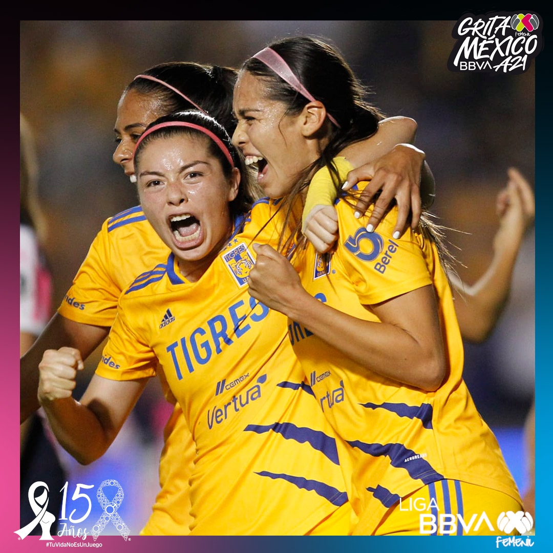 Tigres Femenil sigue de líder general de la competencia