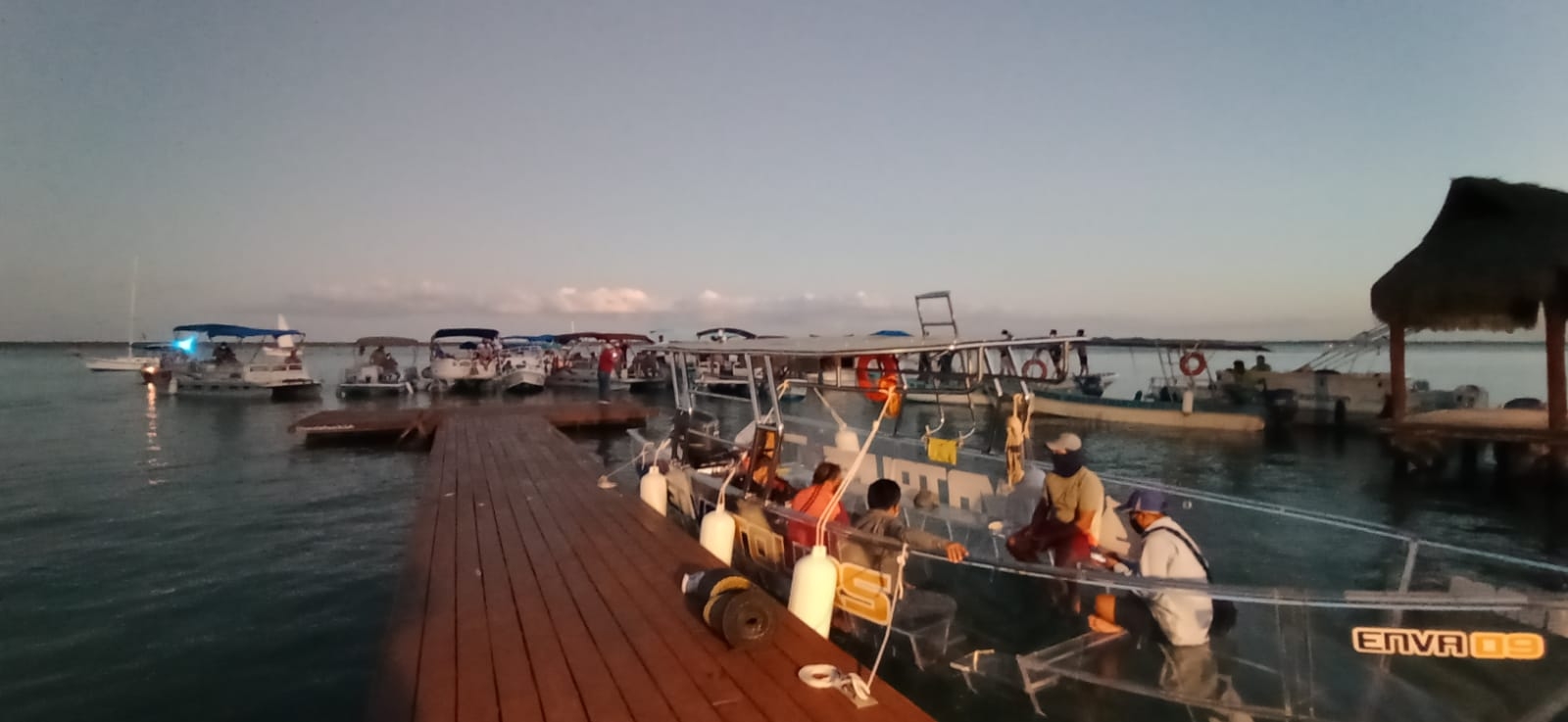 Prestadores de servicios náuticos se oponen a embarcaciones de mayor calado en Bacalar