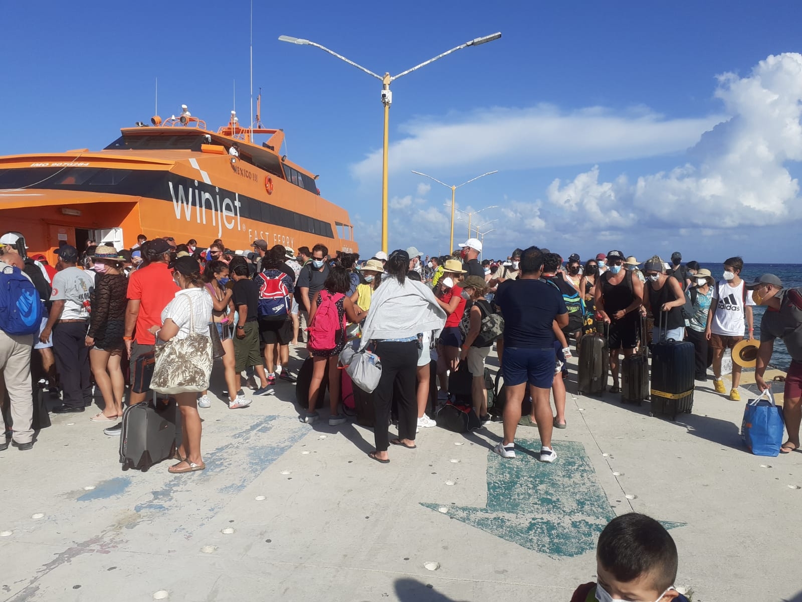 Navieras volverán a operar de manera simultanea para incrementar cruces a Cozumel