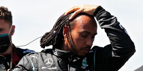 Lewis Hamilton fue sancionado por una irregularidad en su vehículo en el GP Brasil