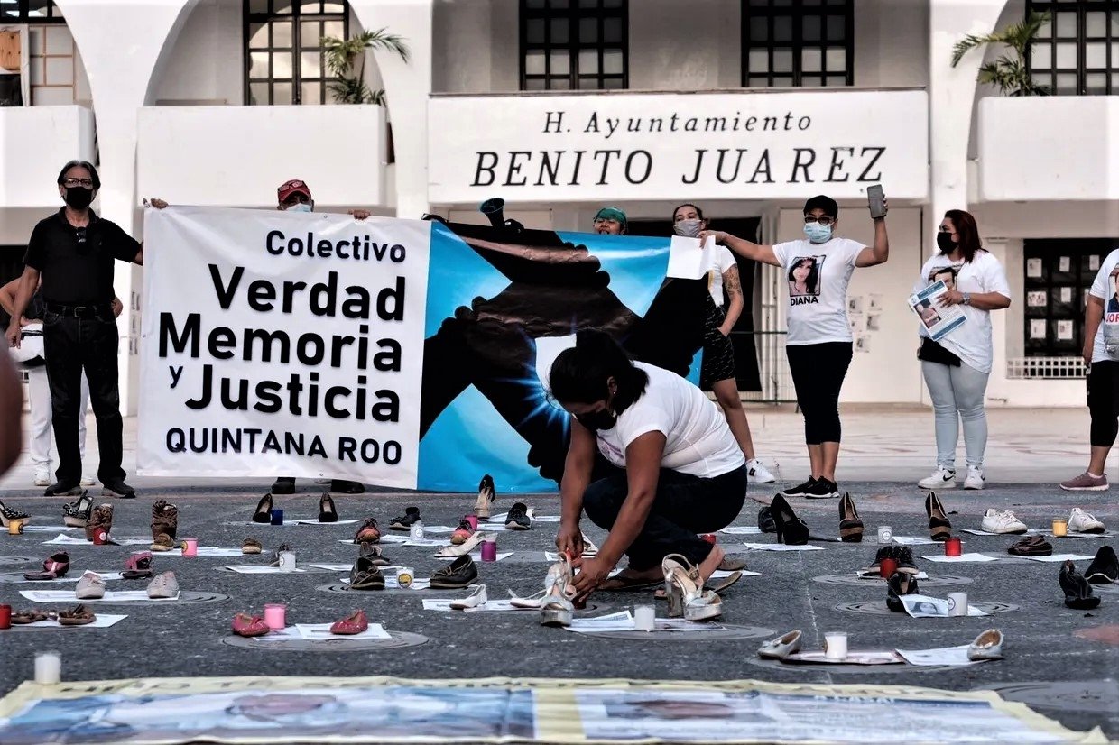 Colectivo de búsqueda denuncia falta de legislación en favor de las víctimas en Quintana Roo