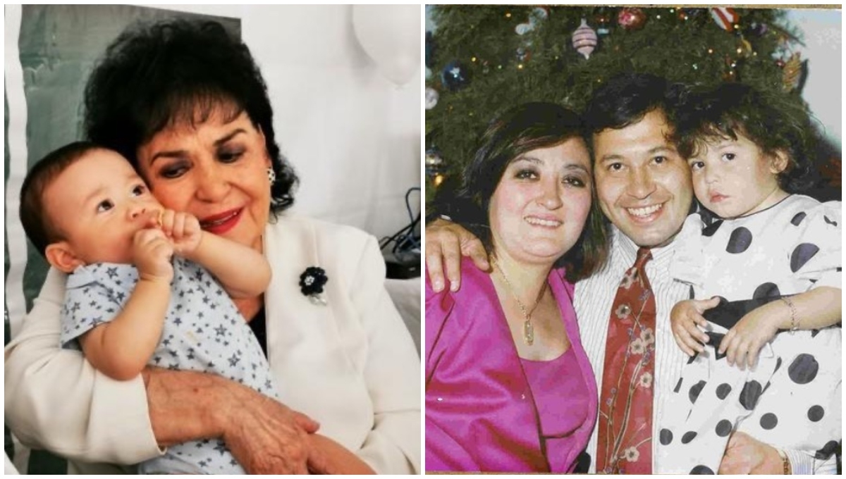 María Eugenia Plascencia celebró su cumpleaños afuera del hospital donde se encuentra Carmen Salinas