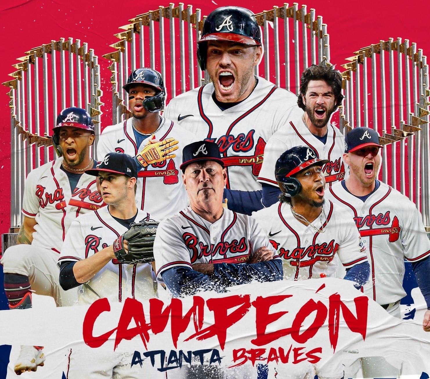 Bravos de Atlanta derrota a Houston y ganan la Serie Mundial de Beisbol tras 26 años de espera