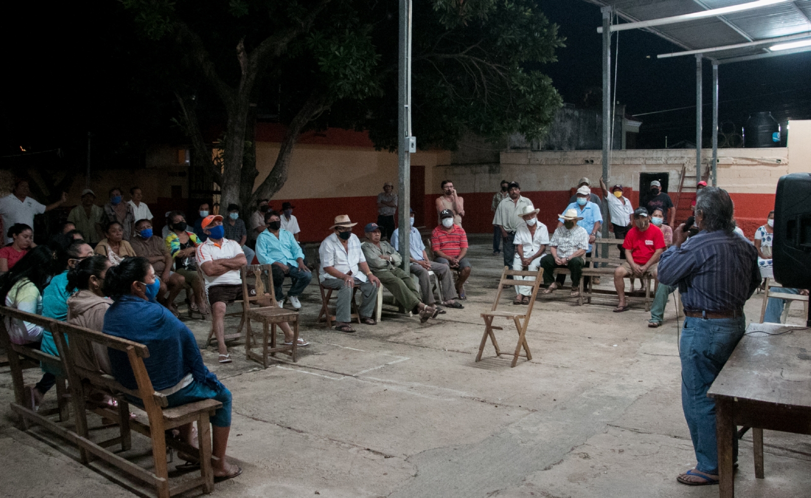 En el documento promovido, se detalló que cada día se observa evidencias de limpieza de terrenos para la construcción de casas habitación en el polígono