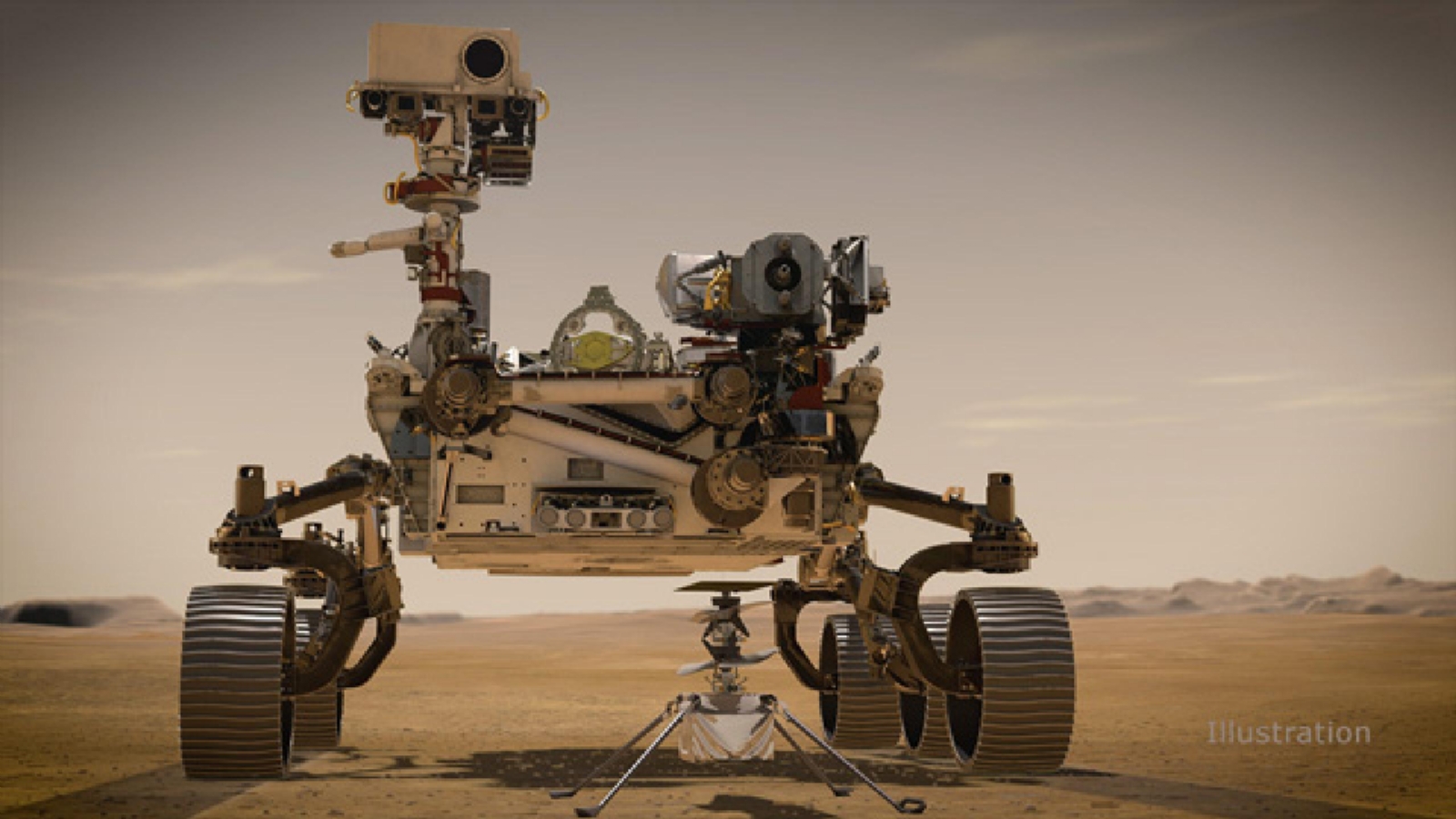 El tamaño del aparato en comparación con el ROVER