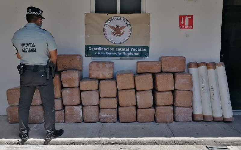 Marihuana, la droga más decomisada en Yucatán; se contabiliza un millón 505 mil kilos