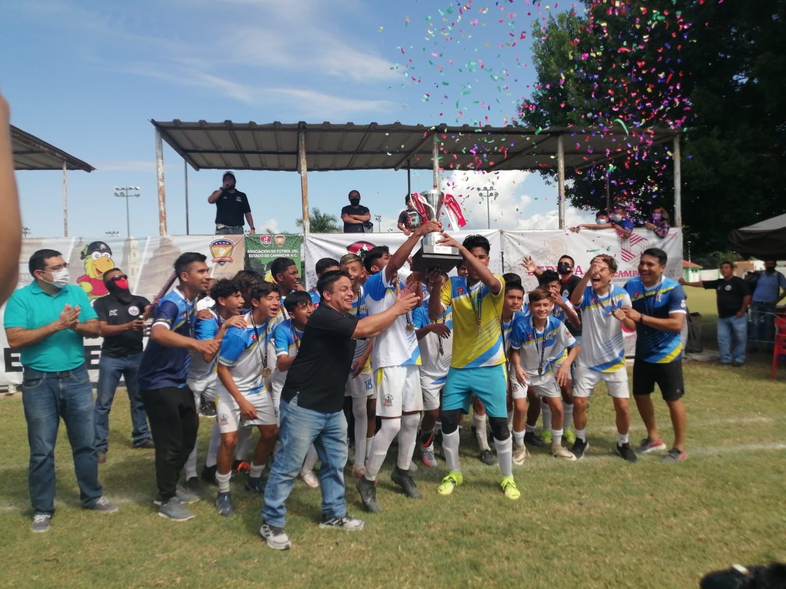 Selección de Quintana Roo se cuelga la medalla de oro en el Campeonato Nacional de Futbol Sub-13